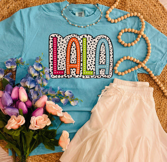 Lala Dalmatian Tee