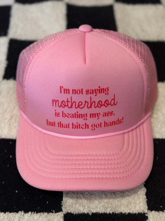 **SALE** Pink Motherhood hat