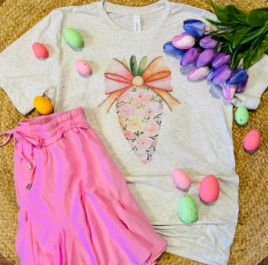 Floral Carrot Tee