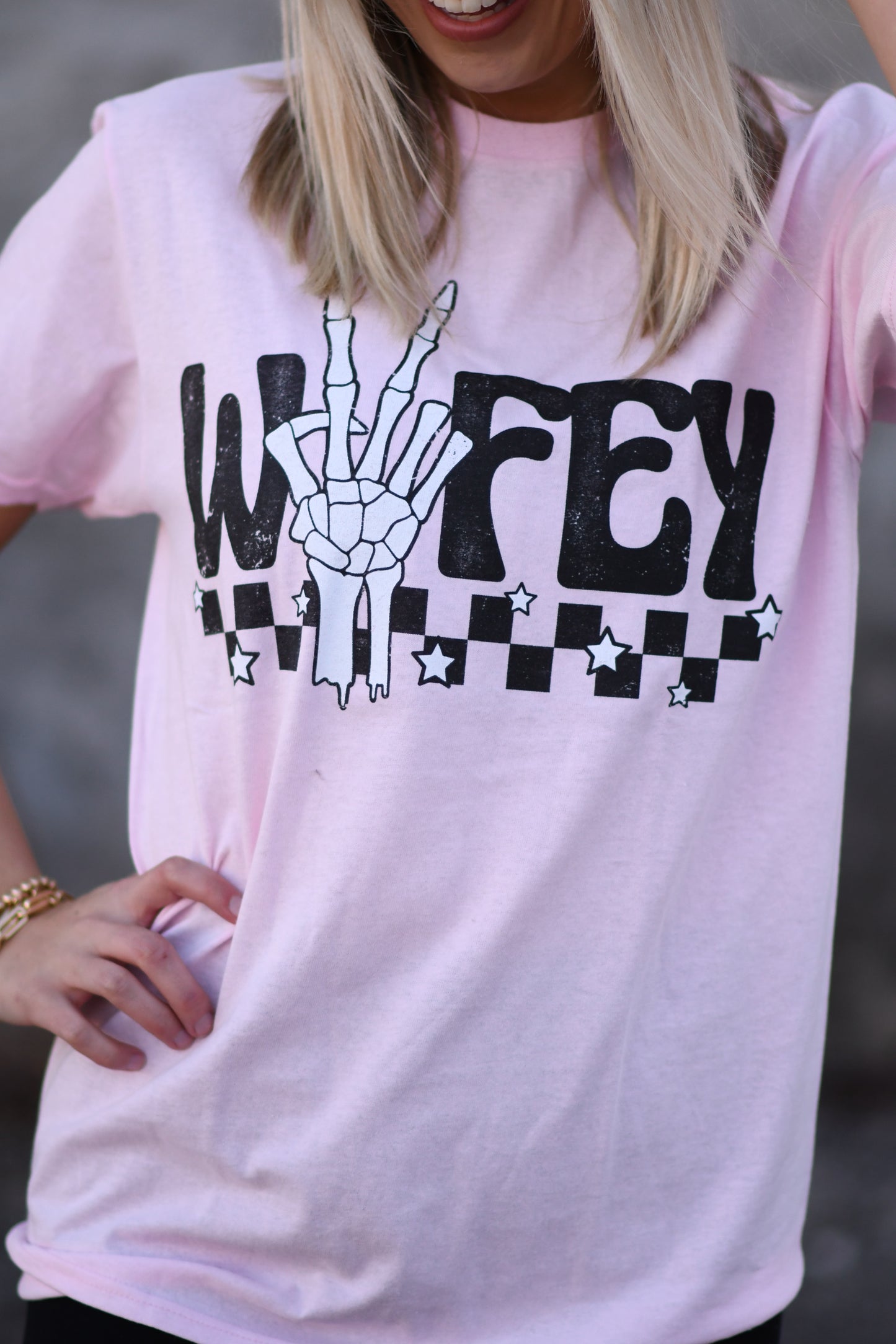 Wifey Skelly Tee