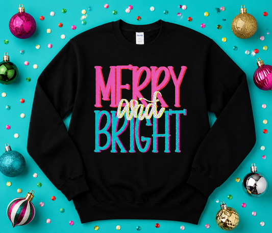 Merry and Bright Sweatshirt
