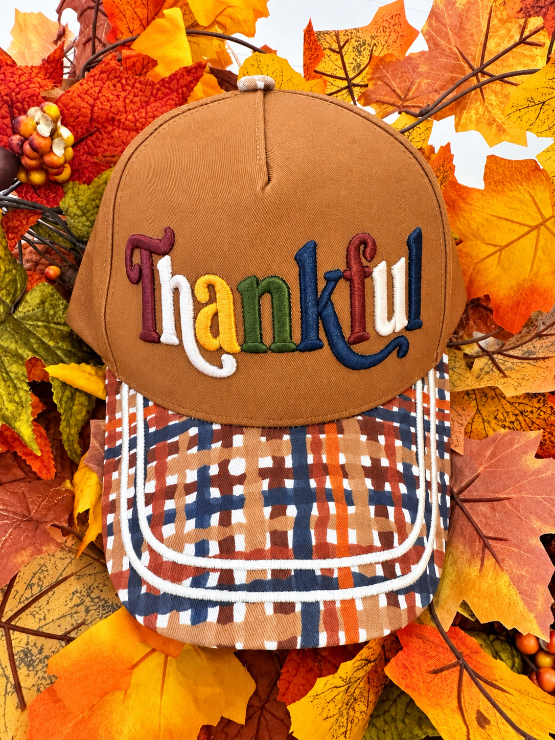 RTS Thankful Plaid Hat