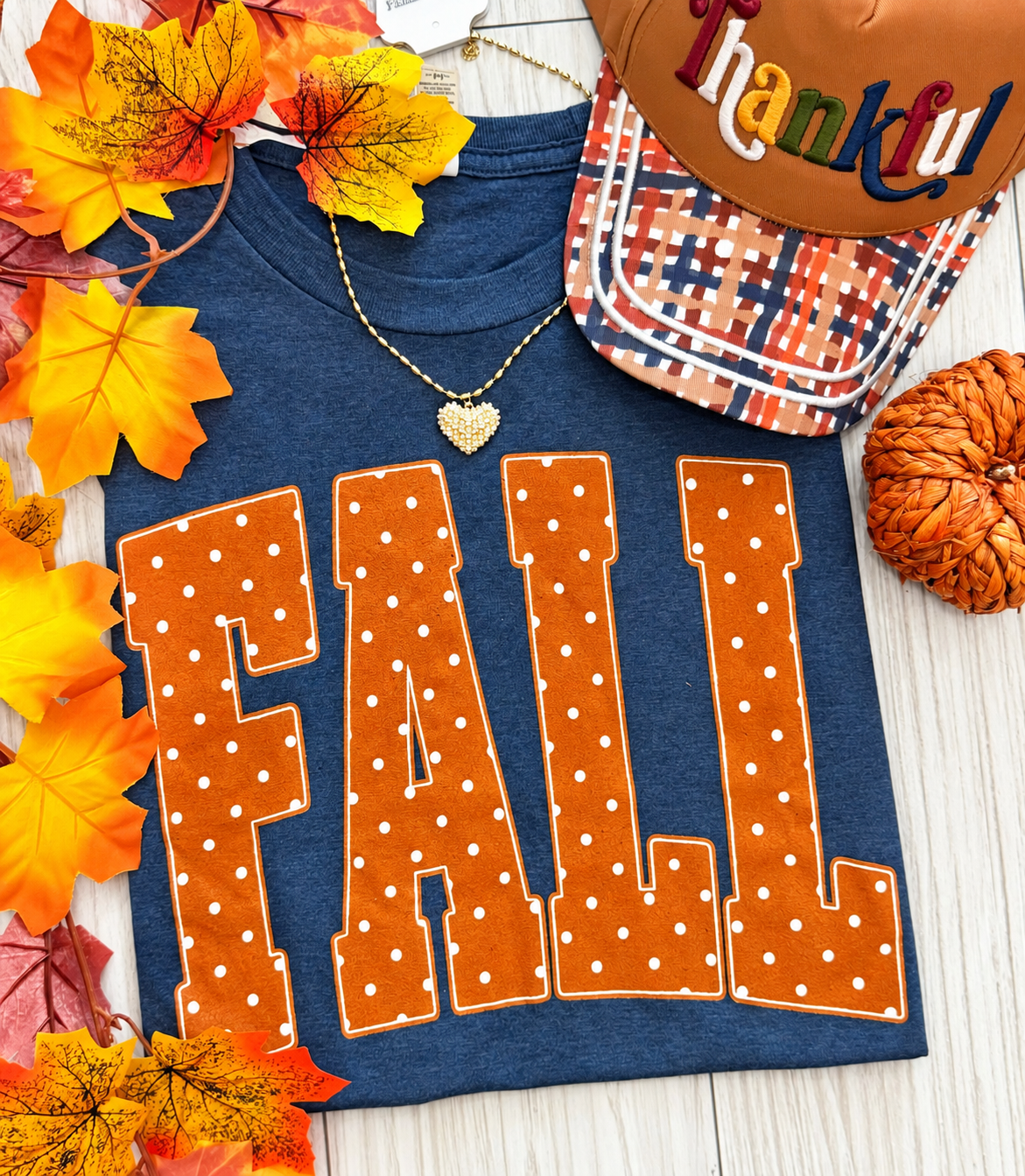 RTS Fall Polka Dots Tee