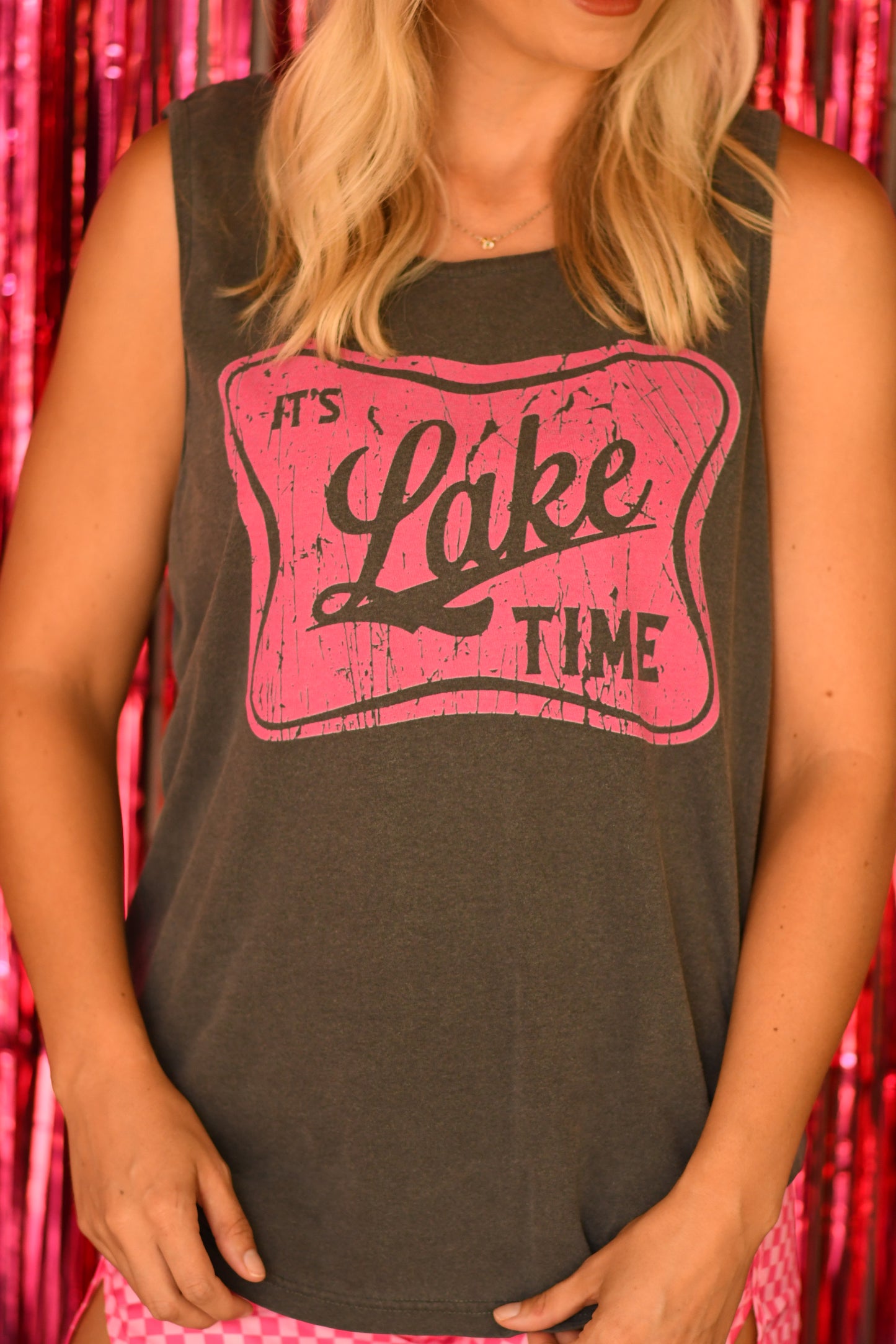 Its Lake Time Tank/Tee